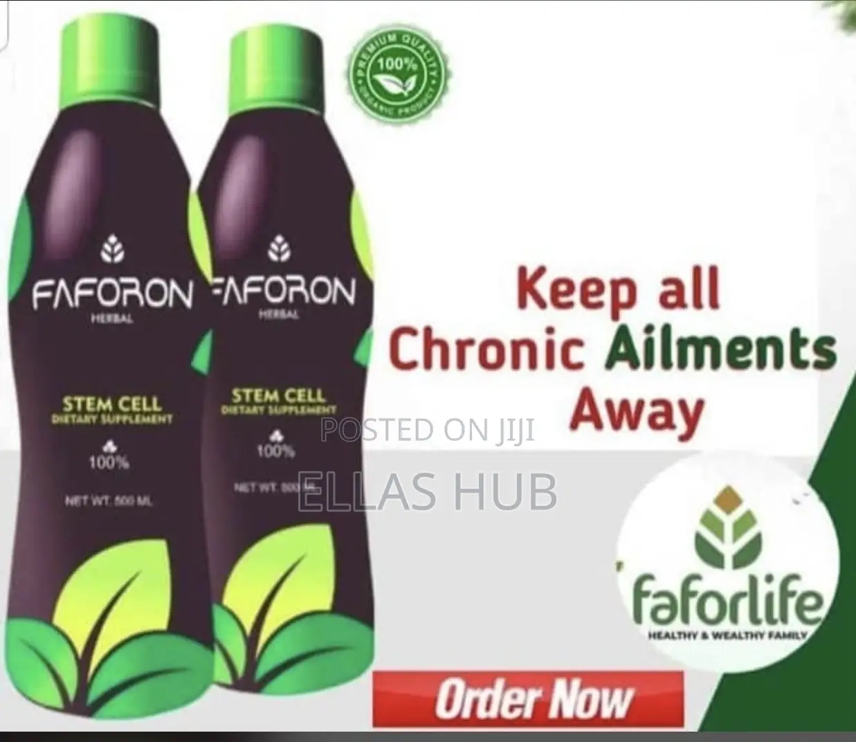 Faforlife Faforon:540ml Bottle