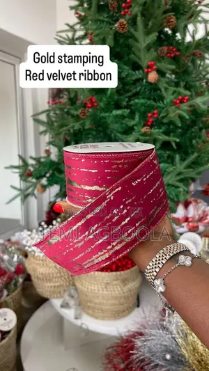 Ribbon for Christmas Trees and Gifts