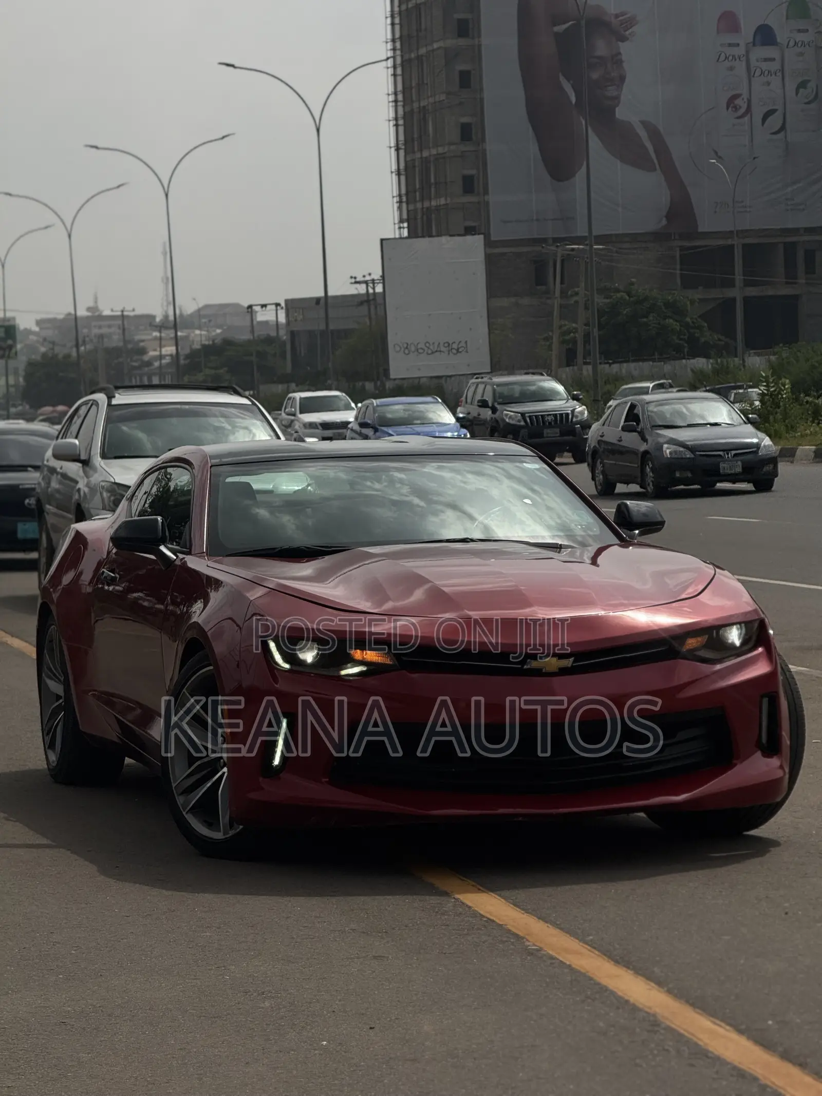 Chevrolet Camaro 2017 Red