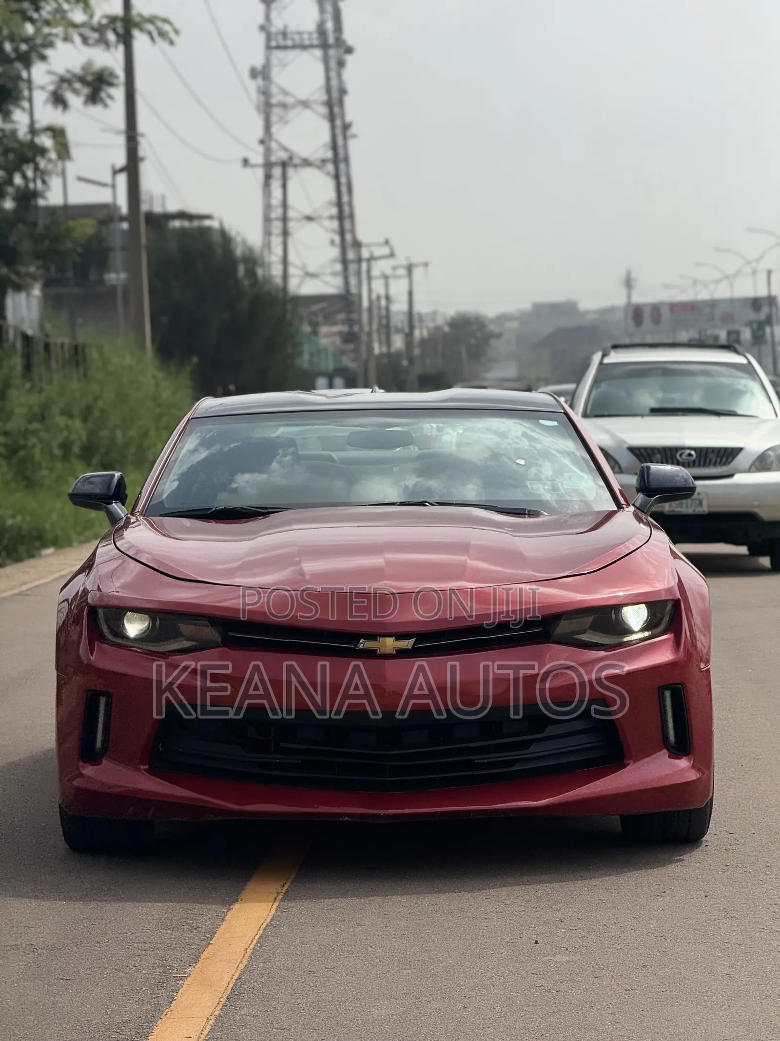 Chevrolet Camaro 2017 Red