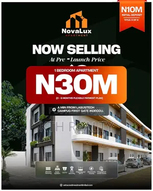 1bdrm Apartment in Novalux, Igbogbo for sale