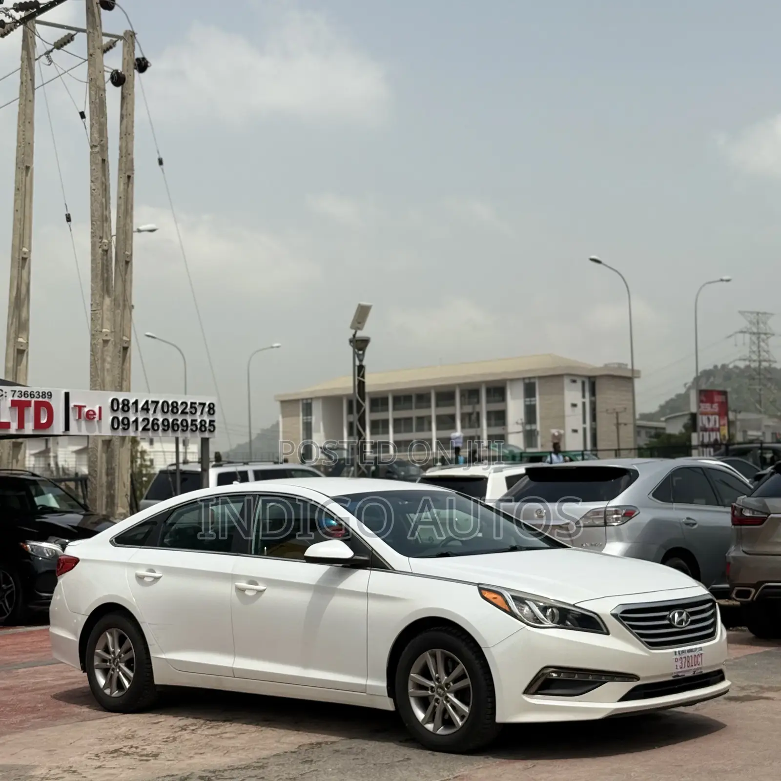 Hyundai Sonata 2015 White