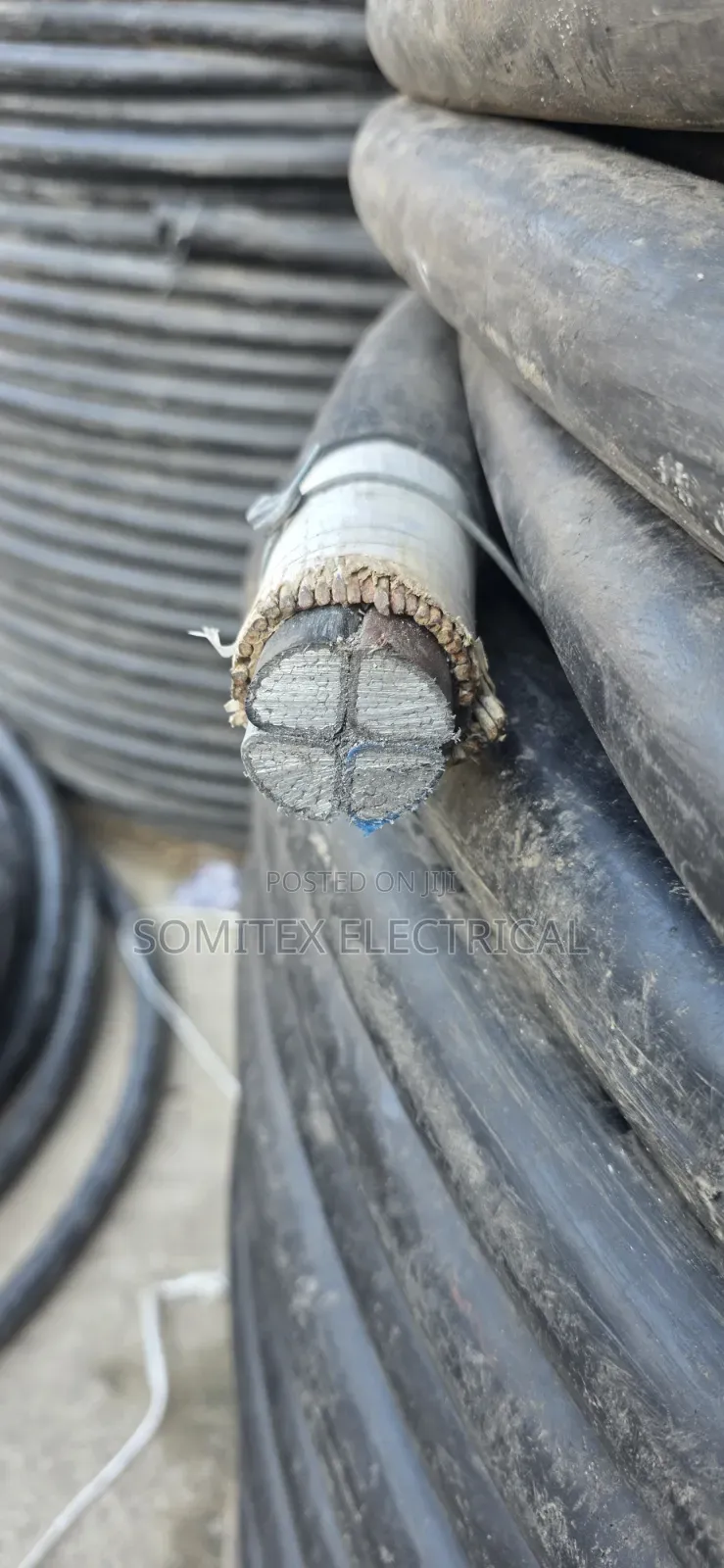 185mmx4core Aluminum Cable