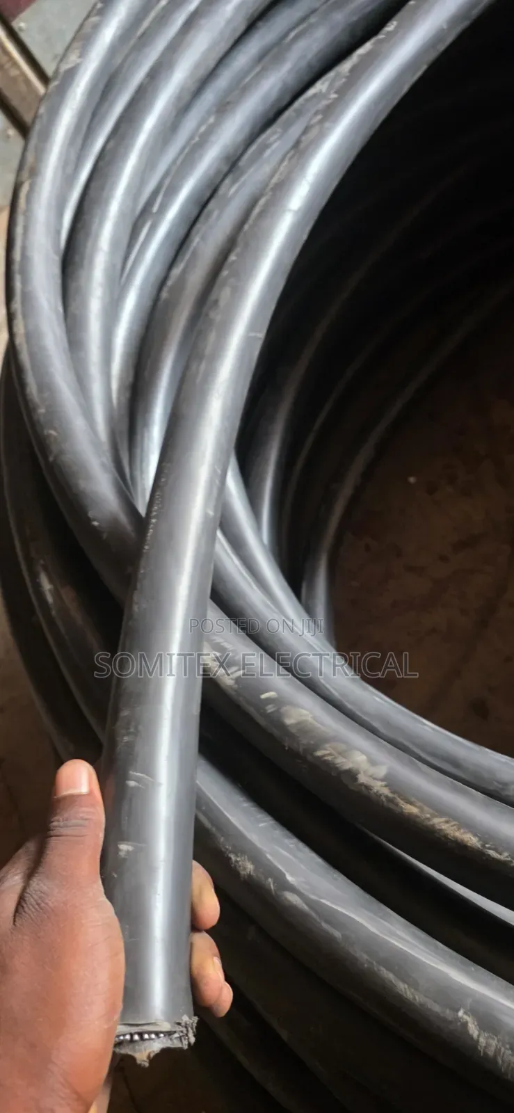 50mmx4core Amoured Cable Kablemetal