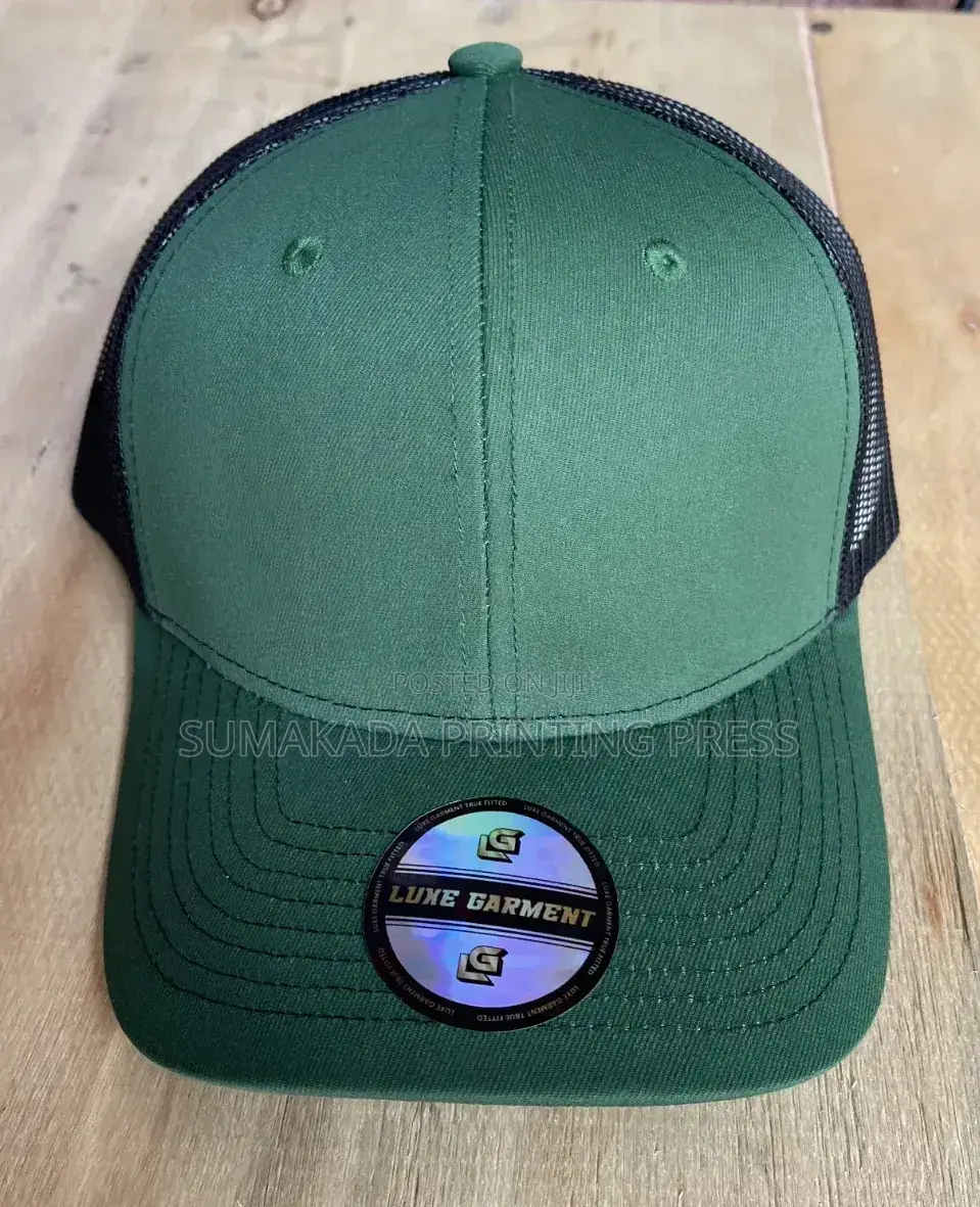 LUXE Trucker Face Caps | Plain Mesh-Back Caps in Abuja