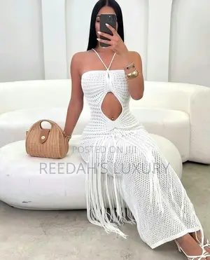 Boho Fringe Halter Beachwear