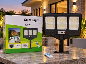 Hy 300W Solar LED Street Light With Remote Control