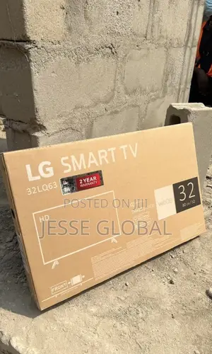 LG 32-Inch Smart TV With Modern Design
