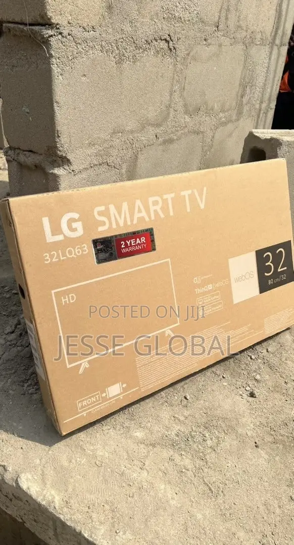 LG 32-Inch Smart TV With Modern Design