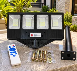 400W Solar LED Street Light With Remote Control- 1pc