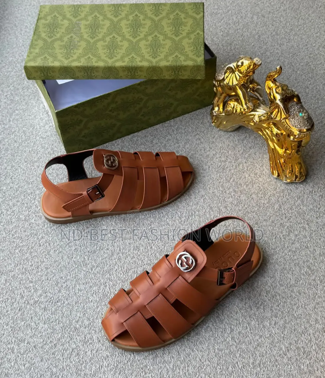 Gucci Brown Sandals