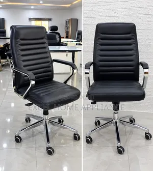 High Quality Black Leather Executive Office Chair
