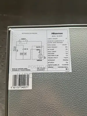 Hisense Bottom Freezer Refrigerator 35DCB 264L