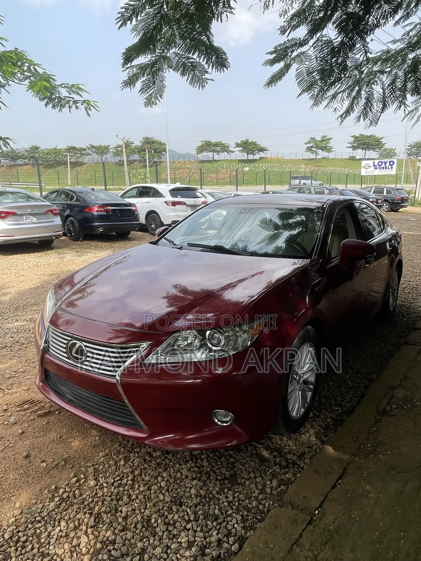 Lexus ES 2014 Burgundy