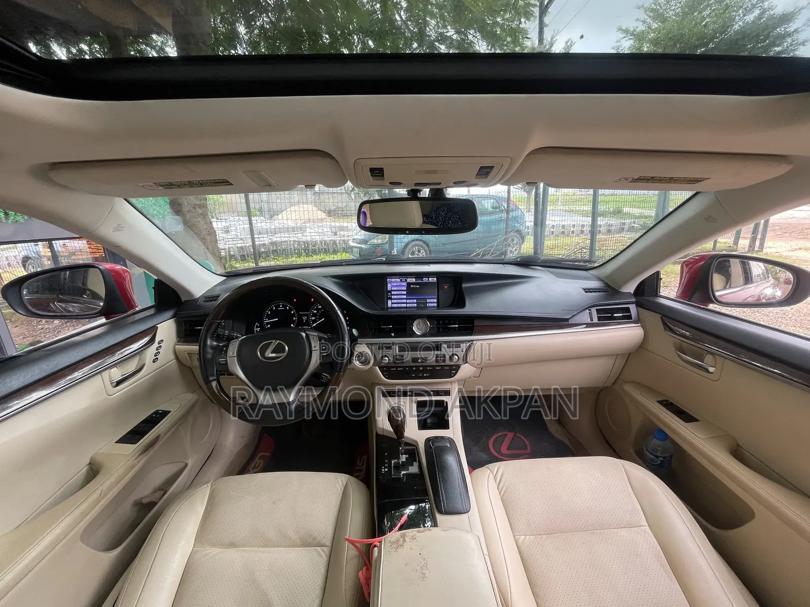 Lexus ES 2014 Burgundy