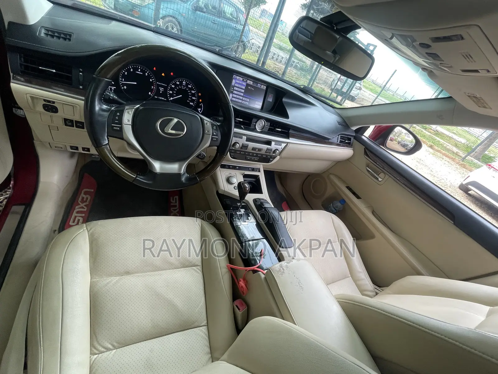 Lexus ES 2014 Burgundy