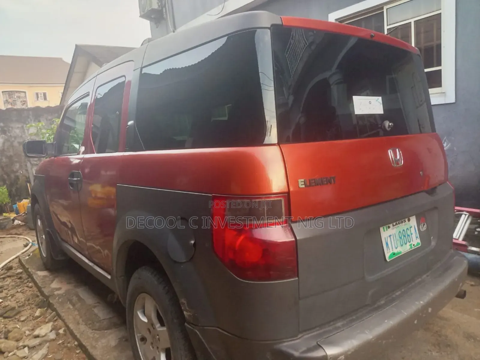 Honda Element DX 4WD 2004 Red