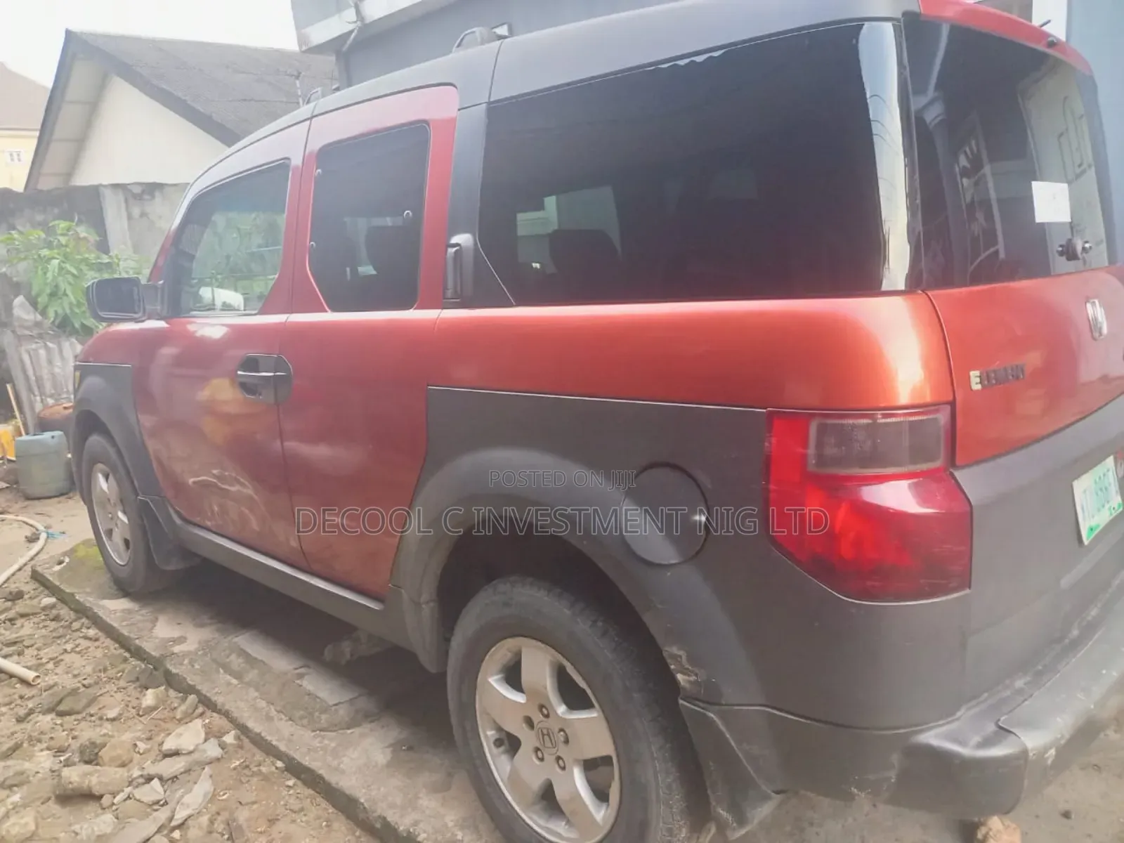 Honda Element DX 4WD 2004 Red