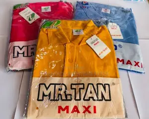 MR TAN MAXI Premium Collar-Neck Polo | Heavyweight Adult Polo, M–XXL