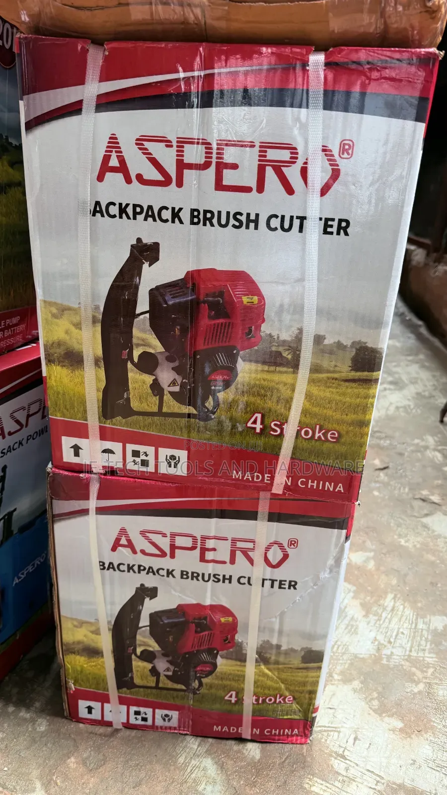 Backpack Brushcutter 4 Stroke Engine