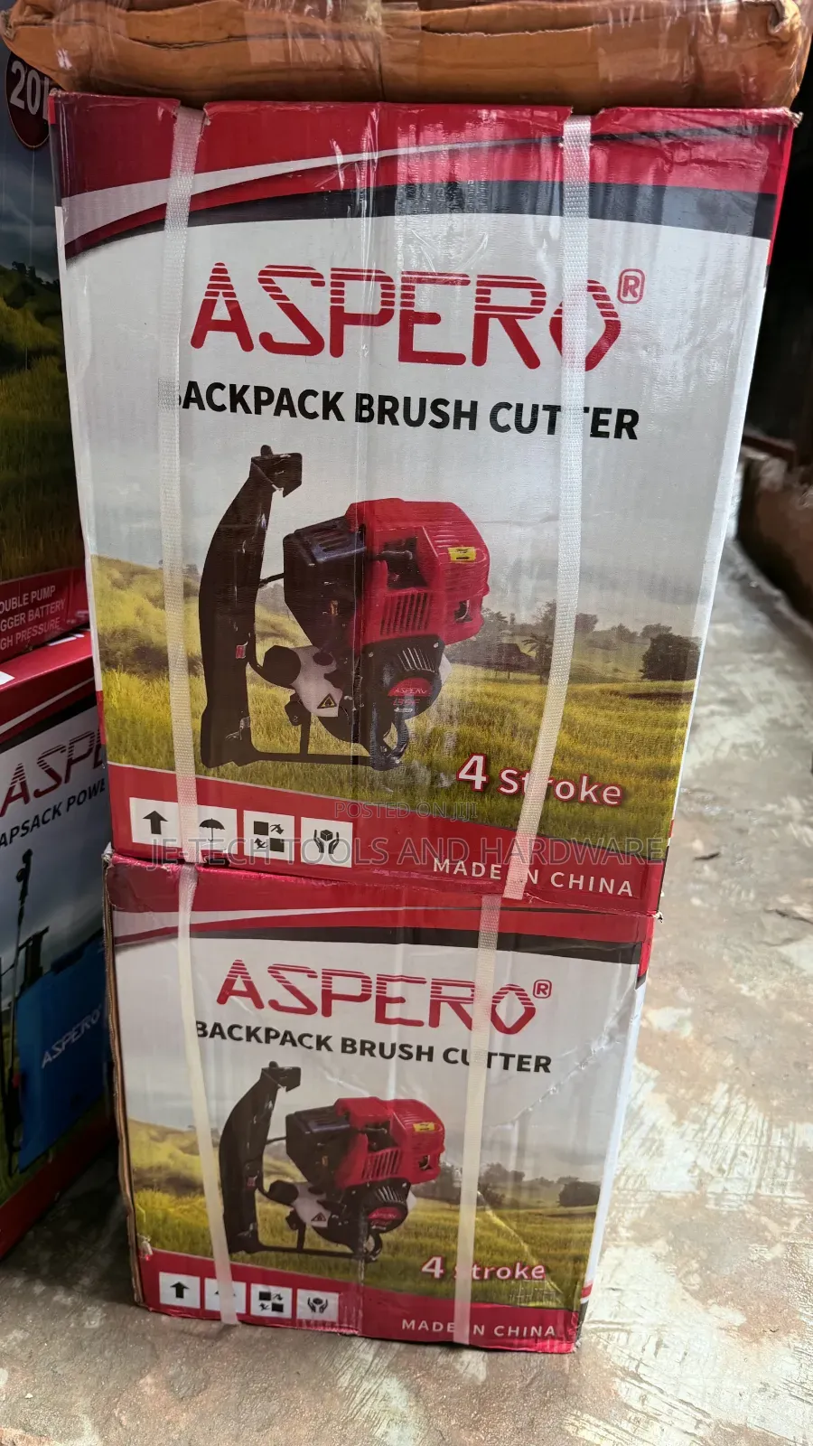 Backpack Brushcutter 4 Stroke Engine