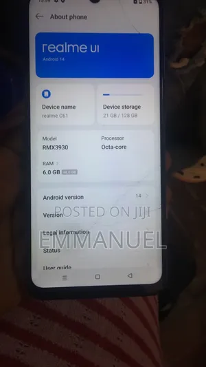 Realme C61 128 GB Black