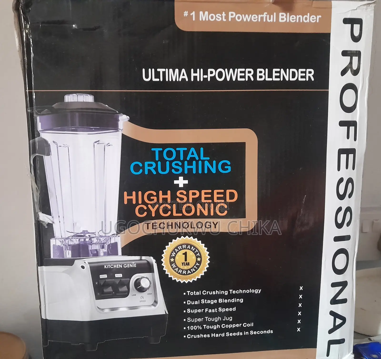 Kitchen Genie Commercial Blender