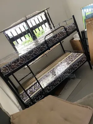 Double Iron Bunk Bed