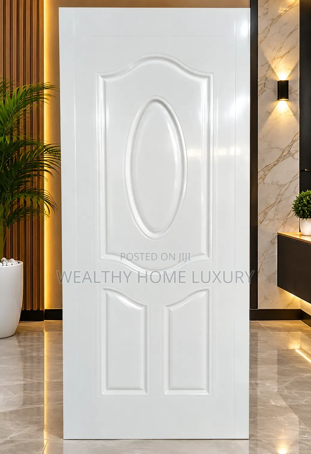 White American Panel Room Door (840)