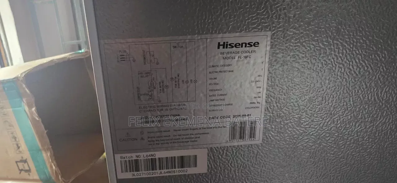 Hisense Chiller
