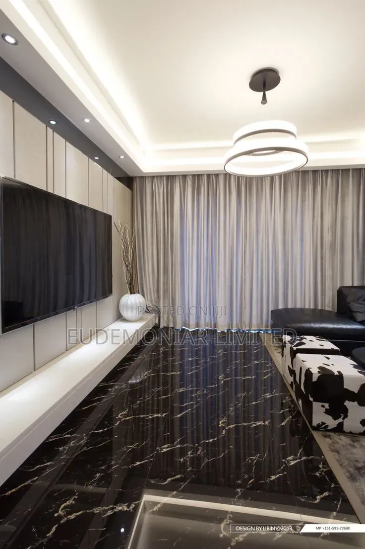 Premium Black Marble Installation