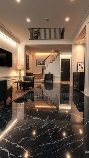Black Marble Wall Application