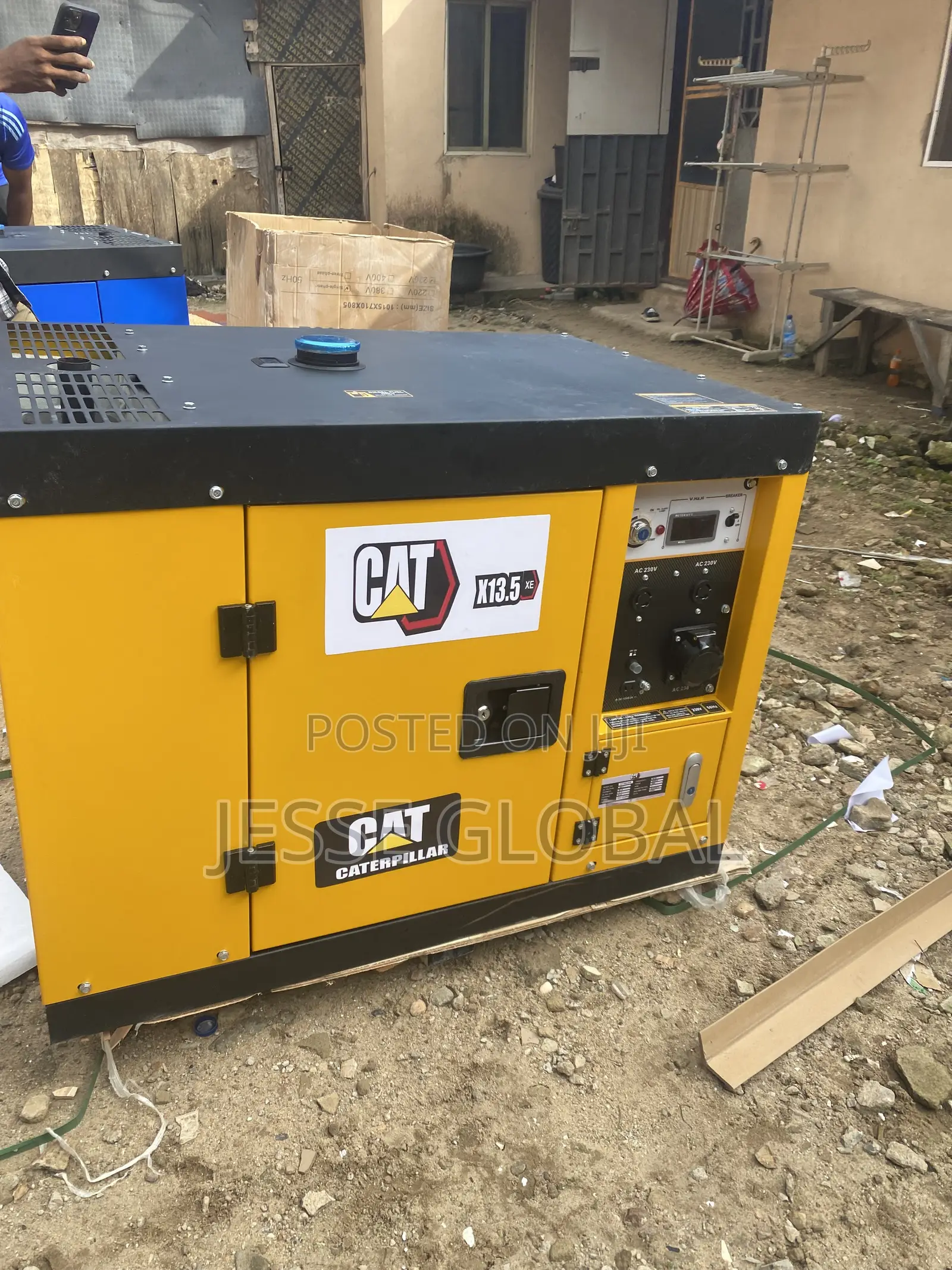 CAT 13KVA Soundproof Diesel Generator