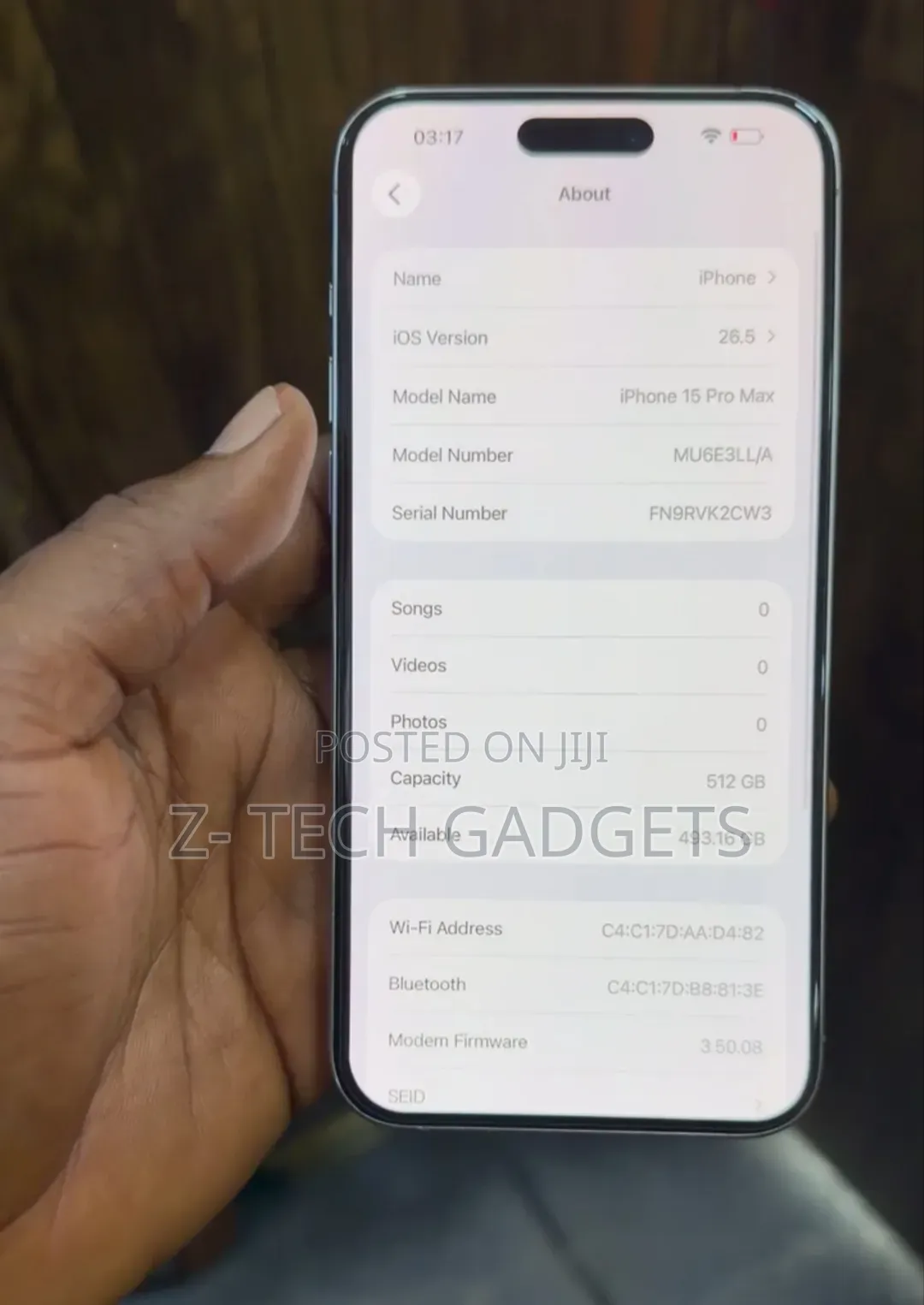 Apple iPhone 15 Pro Max 512 GB Silver