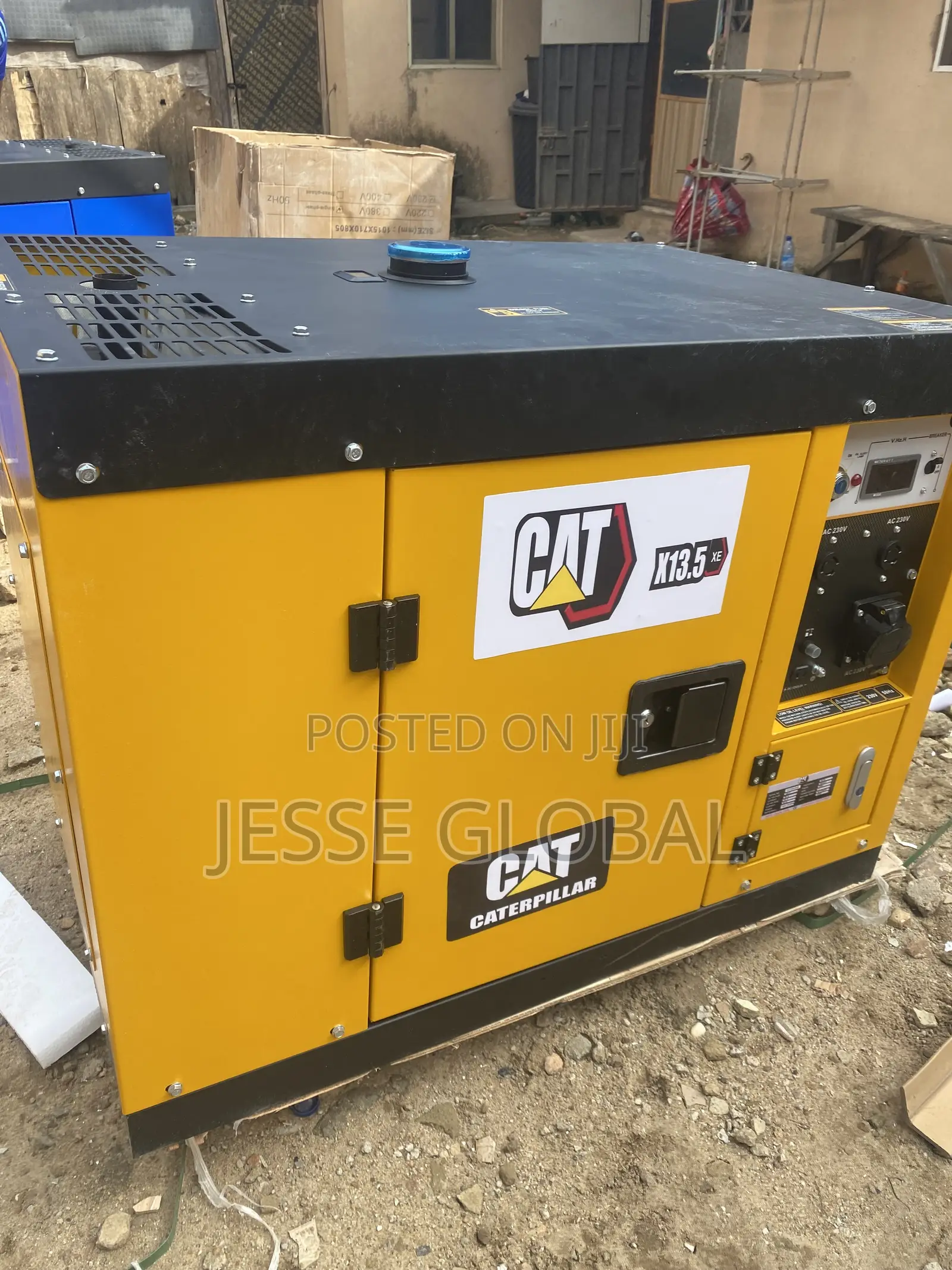 CAT 13.5KVA Soundproof Generator