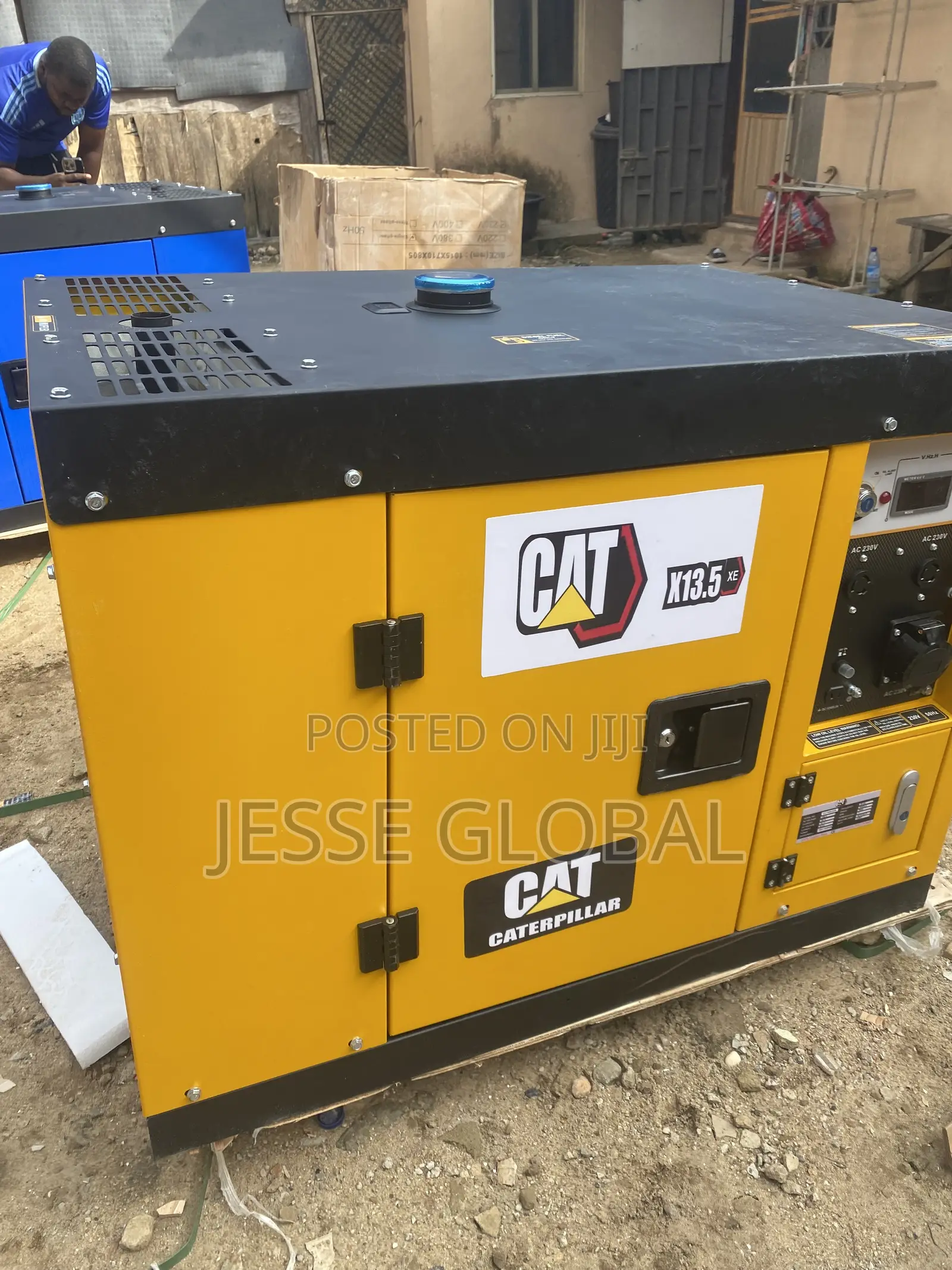 CAT 13.5KVA Soundproof Generator
