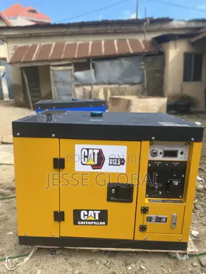 CAT Yellow Soundproof Diesel Generator
