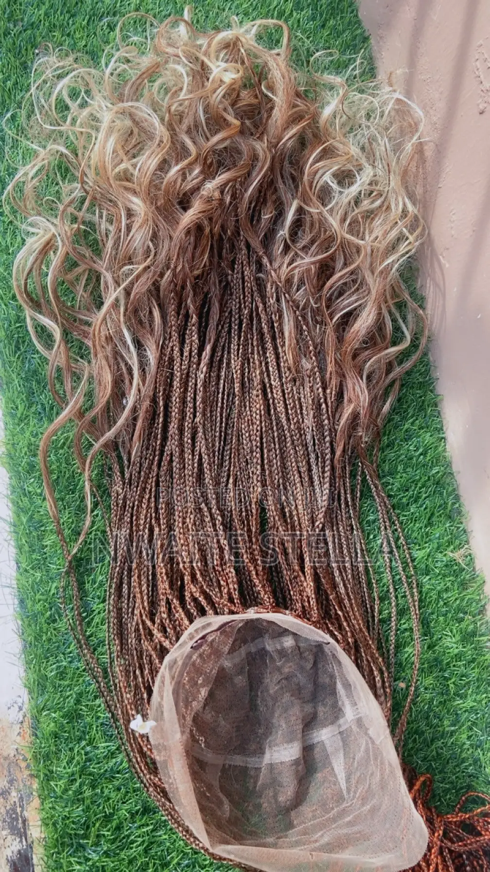 French Culy Braided Wig