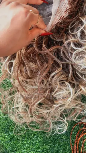 French Culy Braided Wig