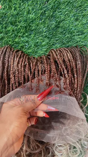 French Culy Braided Wig