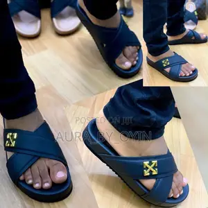 Original Designer Leather Pam Slippers