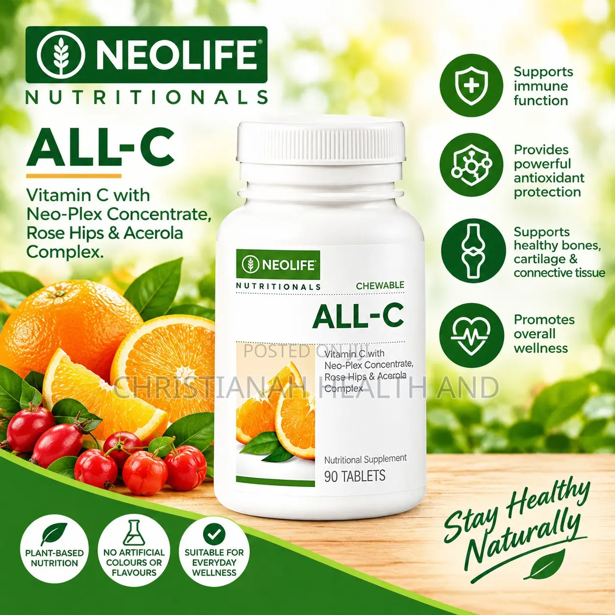 Chewable All-C 90 Tablets