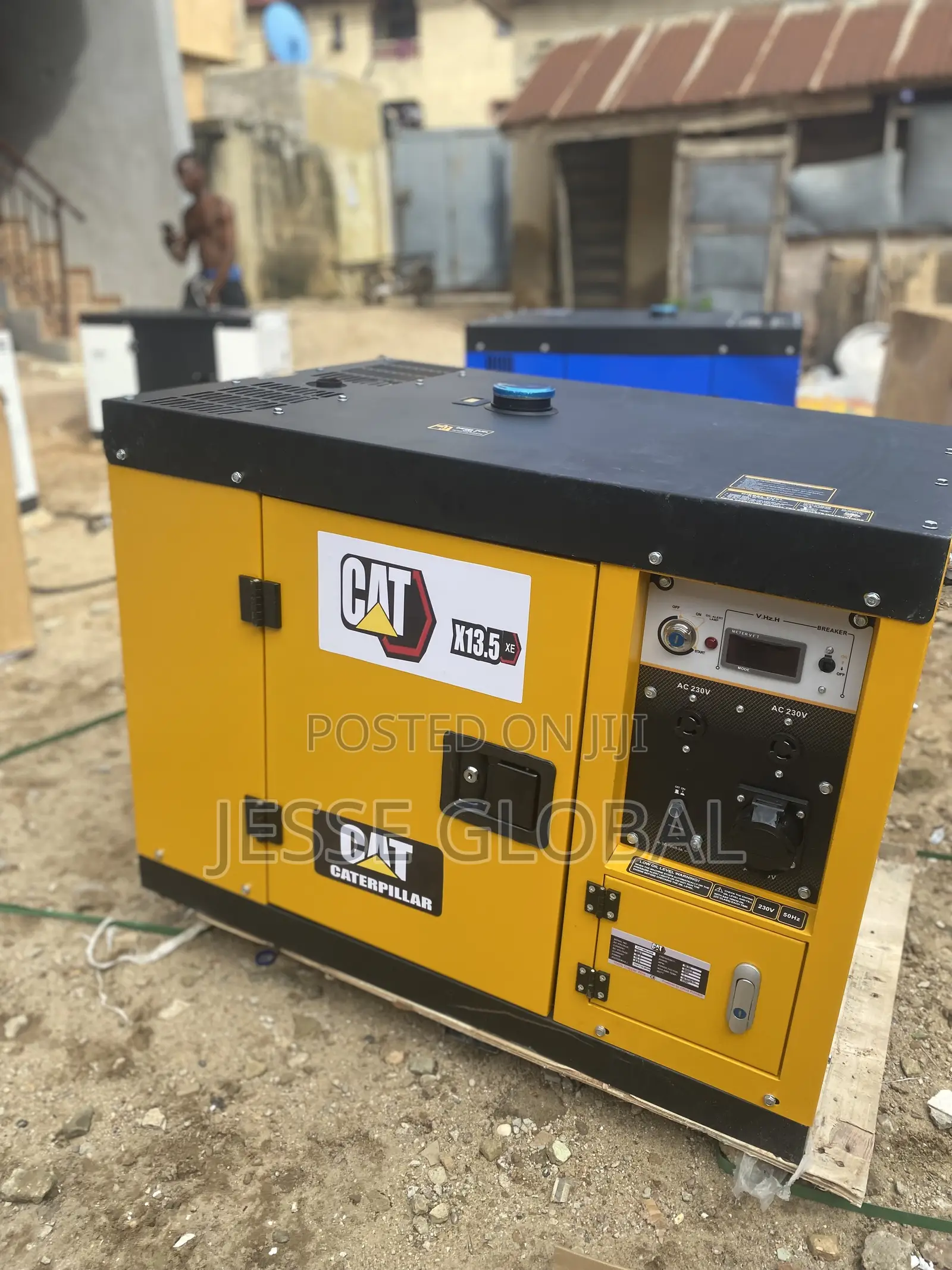 CAT Soundproof Generator for Reliable Power