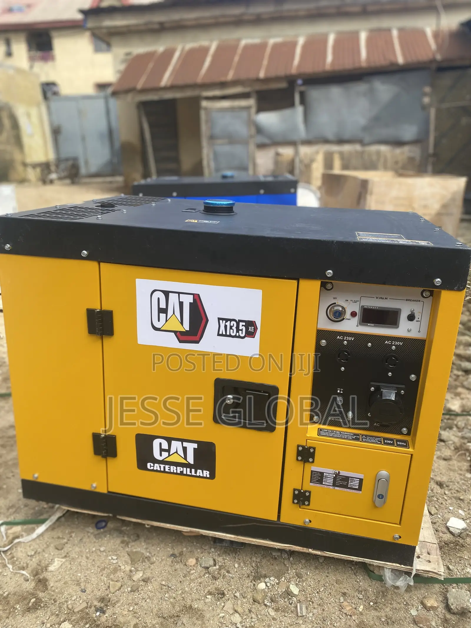 CAT Soundproof Generator for Reliable Power