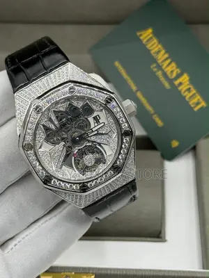 Automatic Quality Luxury Audemar Piguet Genuine Leather Watche