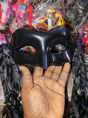 Black Half Mask
