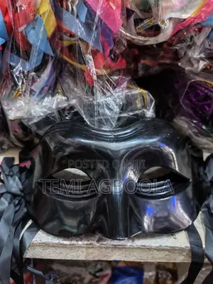 Black Half Mask