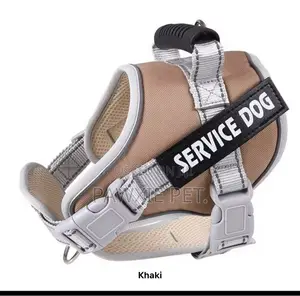 Reflective Padded Body Harness With Silicone Handle Large(3.8cm)