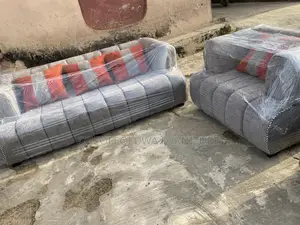 Brand New Full Set of Chair and Center Table With Stool and TV Shelf.