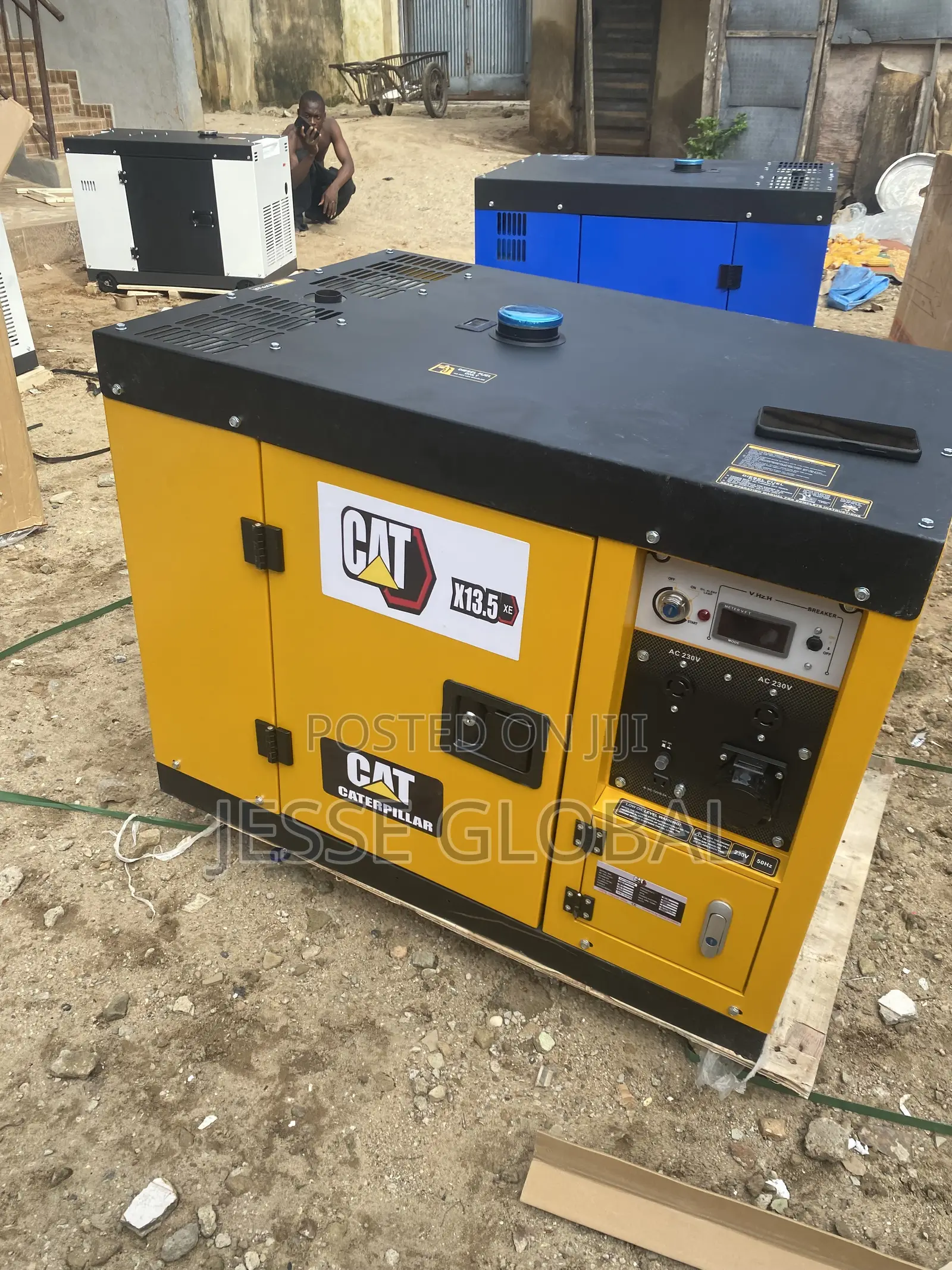 CAT 13KVA Diesel Generator With Control Panel